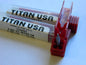 TITAN USA Square End Mill0.186'' LOC1/2'' OAL, 2 Flutes, Sol
