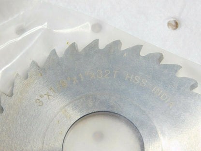 Interstate Side Chip Saw Staggered Tooth HSS 3" x 1/8" x 1" 32T 03153087