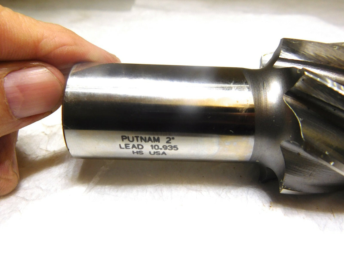 Putnam HSS Square End Mill 2 Dia 8Fl 4 LOC 1.25 Shank Diameter 6.5 OAL 94287