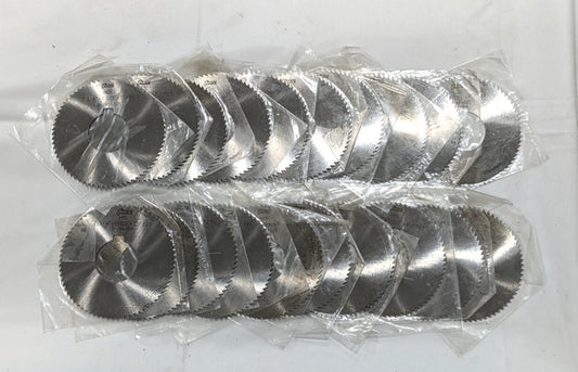 TOOLMEX Slitting Saw 2-3/4" 0.023" Thick 1" Arbor 72 Teeth HSS 5-745-325 *20PCS*