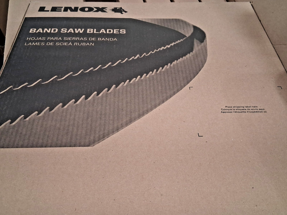 Lenox Welded Bandsaw Blade 15ft Long x 1-1/4" Wide x 8 to 12 TPI 79641CLB154570