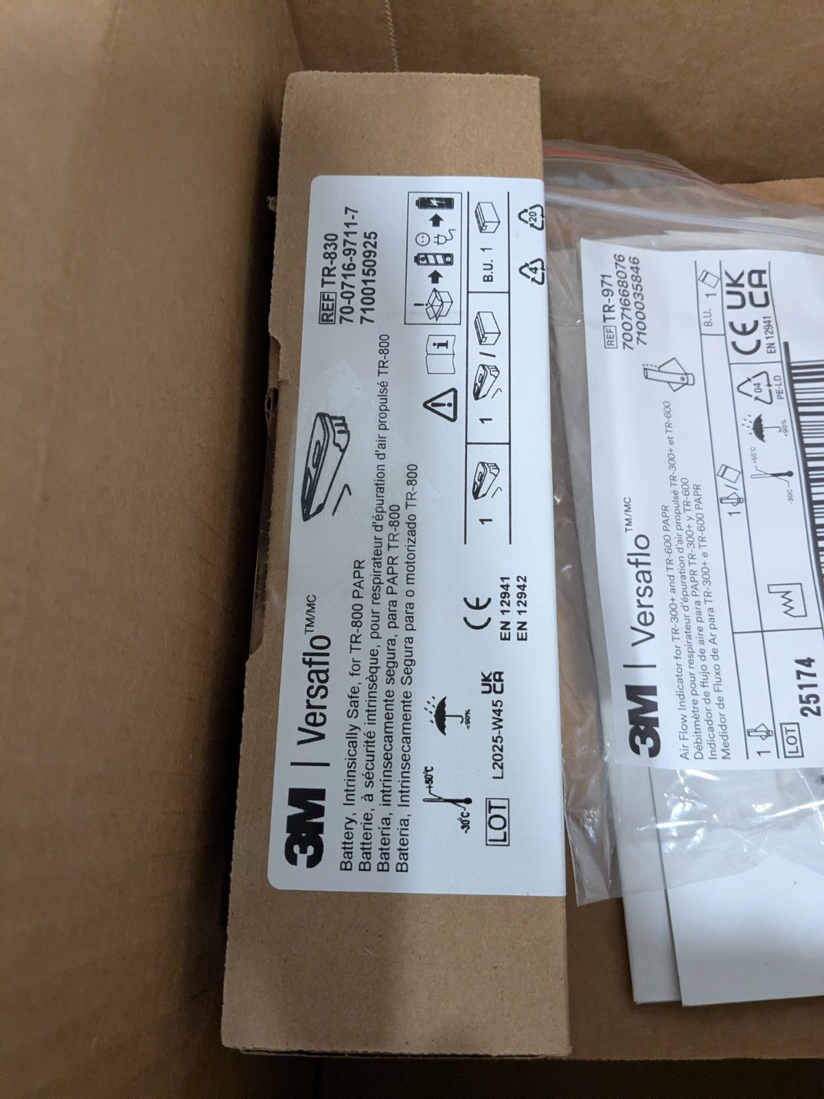 3M Belt Mounted Intrinsically Safe PAPR Motor Blower Unit 7100150923
