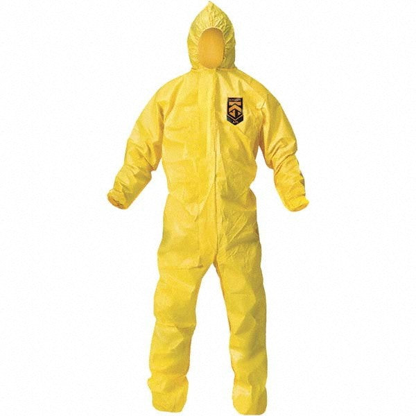Kleenguard Yellow Non-Disposable Rain Chemical Resistant Coveralls Size 3XL 9816
