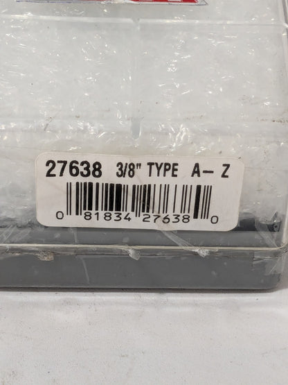 C.H. HANSON Steel Type Set 23 Pc, 3/8 Inch Character 27638 INCOMPLETE