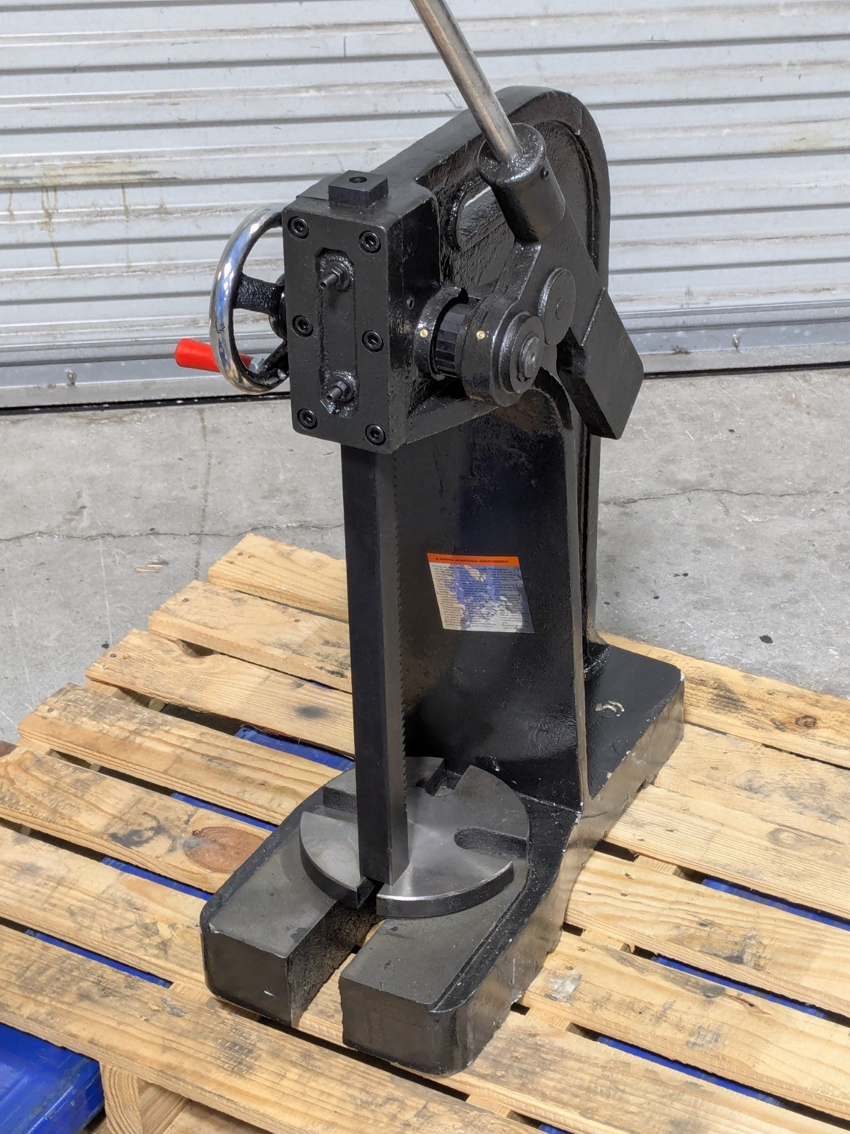 Gibraltar Heavy Duty Ratchet Type Arbor Press 3 Ton Max. Pressure 12" Strok