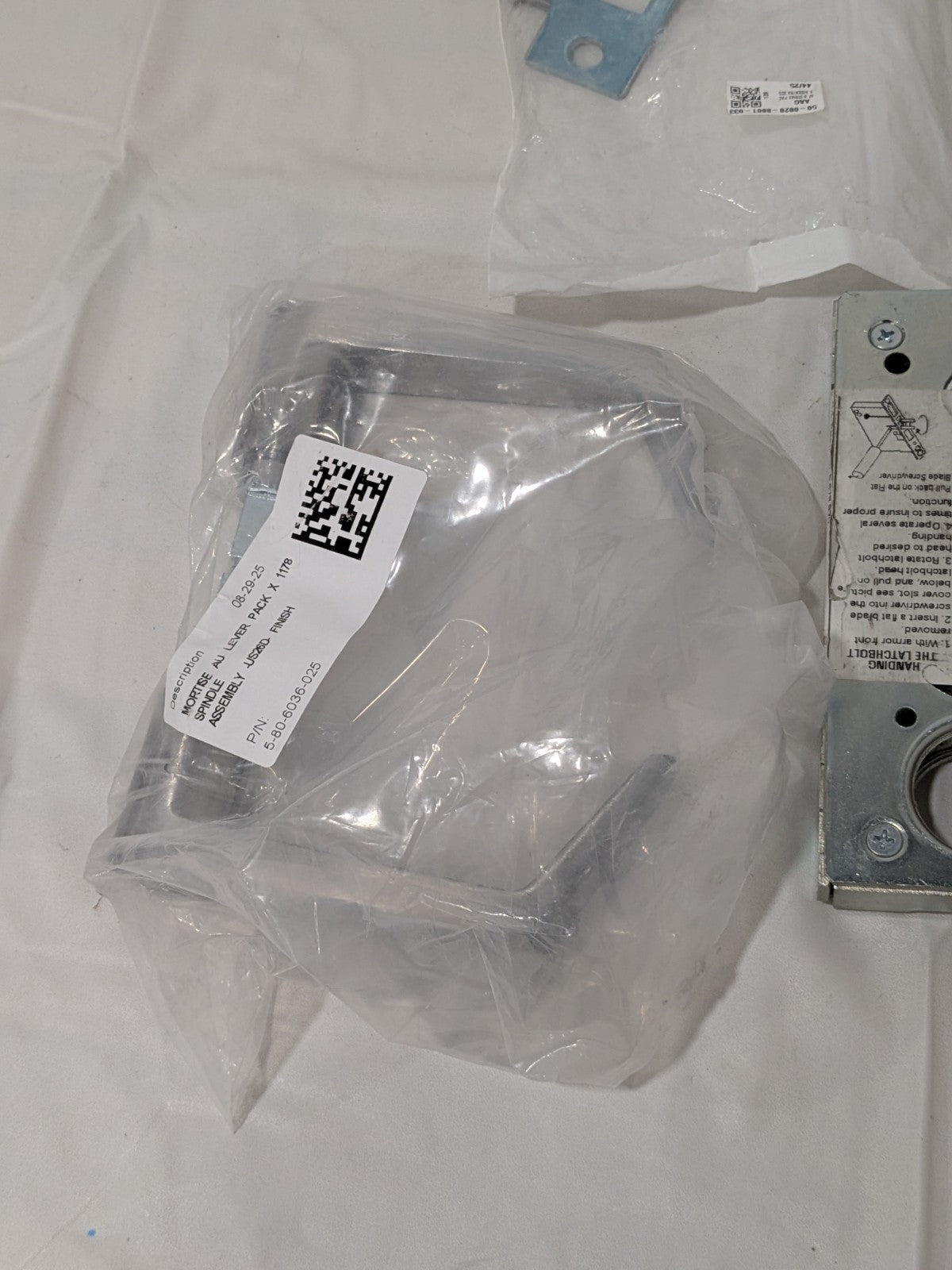 Assa Abloy Accentra for 1 3/4 to 2 1/8" Doors, Satin Chrome 085330