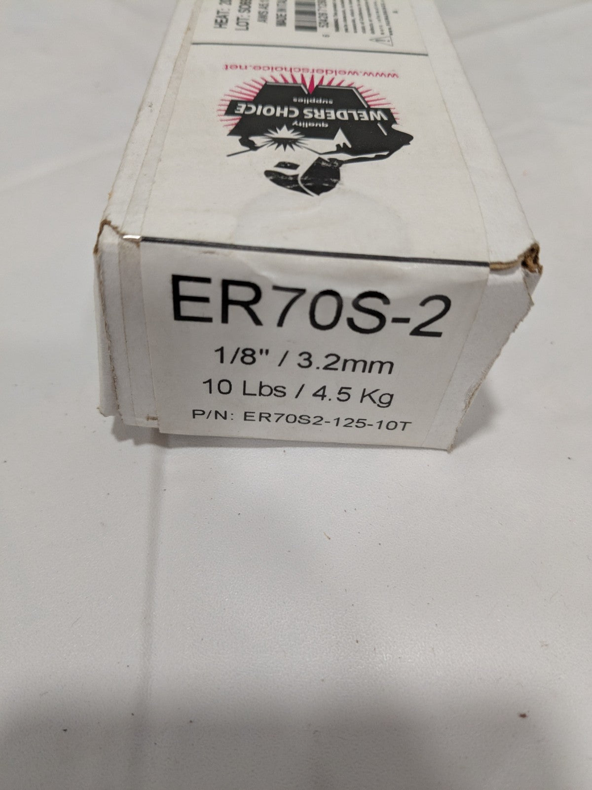 WELDER'S CHOICE Brazing Alloy: Carbon Steel, 1/8" Dia, 36" Long, 10 LBS ER70S2