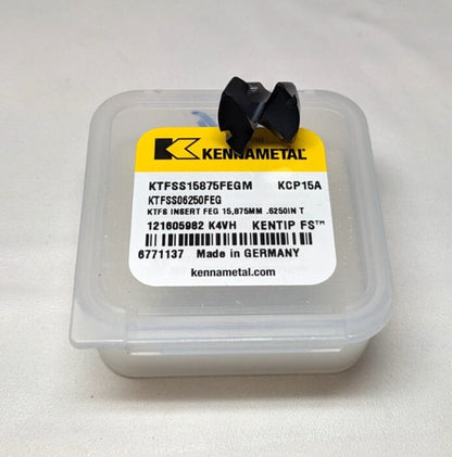 Kennametal Drill Tip KTFSS15875FEGM KCP15A 0.6250" Dia 180 deg Point 6771137