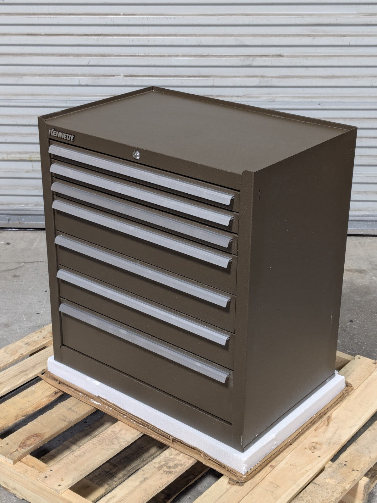 Kennedy 277XB Steel Roller Cabinet Tool Box 7 Drawer 35 H x 27 W x 18 D
