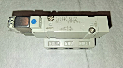 SMC PNEUMATICS 0.7 Cv Flow Rate Single Solenoid Pilot Operated Valve SY5140-5LZ