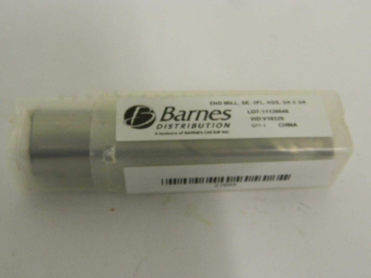 Barnes 1-5/16" LOC 2 FL HSS Square End Mill  QTY 2  27655