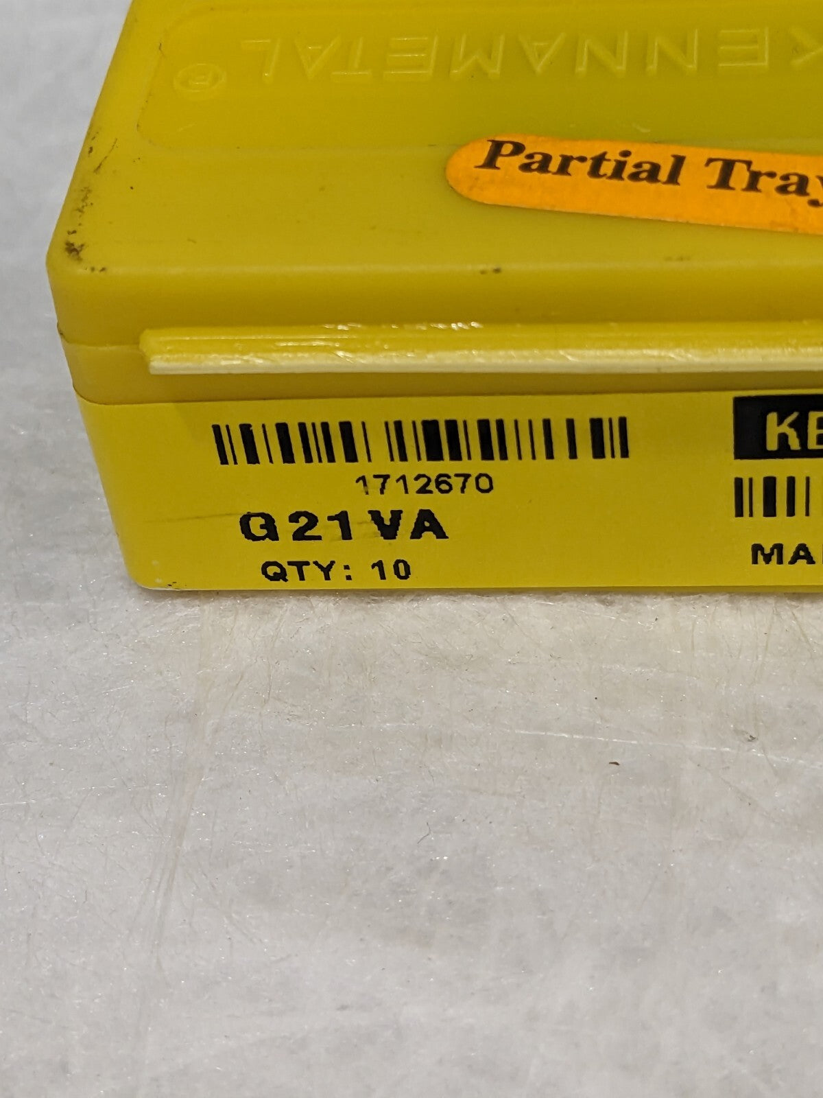 KENNAMETAL Laydown Threading Insert: LT16NR14WCB KC5025 Qty 7 1712670