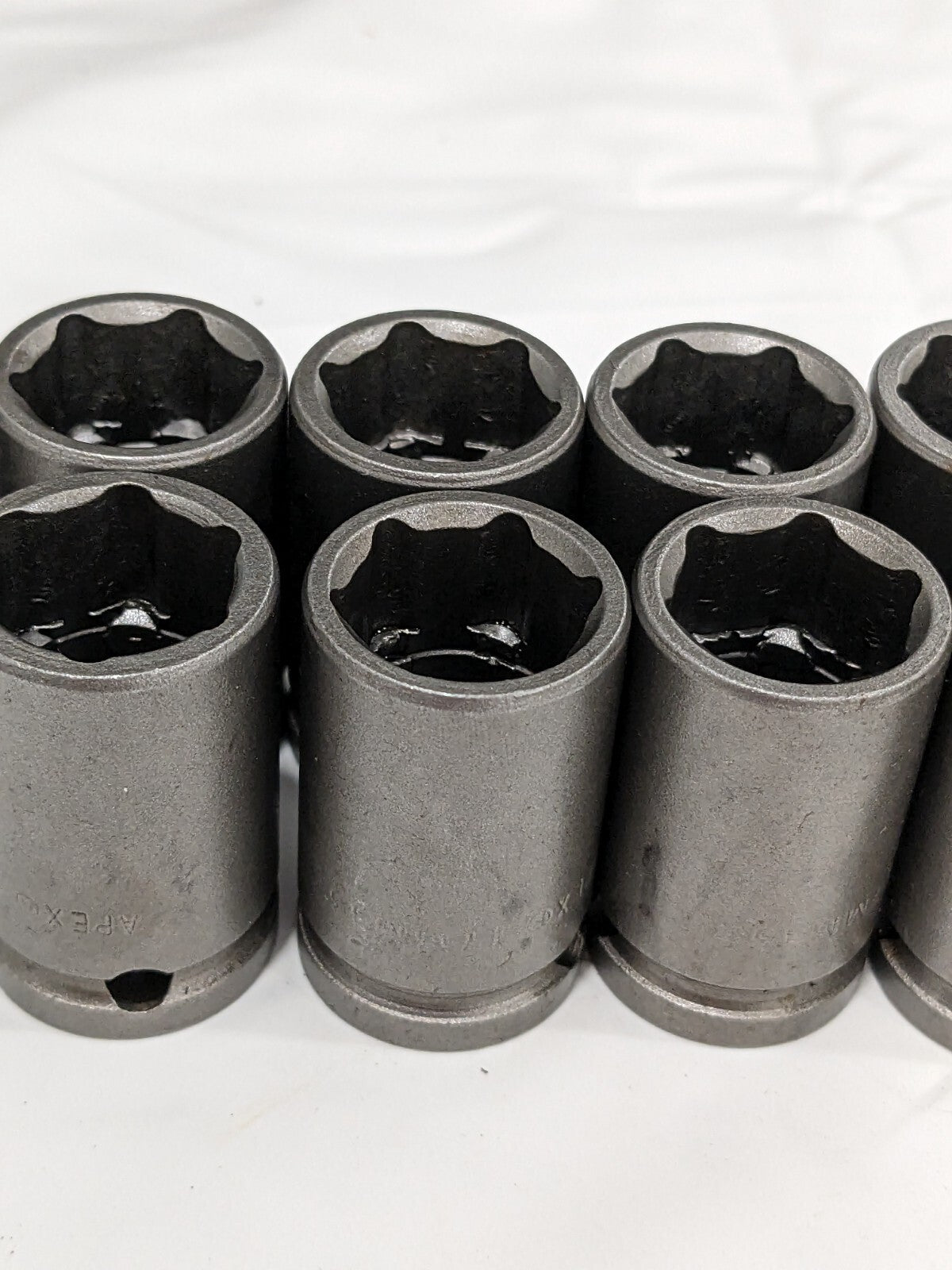 APEX Impact Socket: 3/8" Drive, 17 mm Socket, Hex Drive Qty 10 17MM43