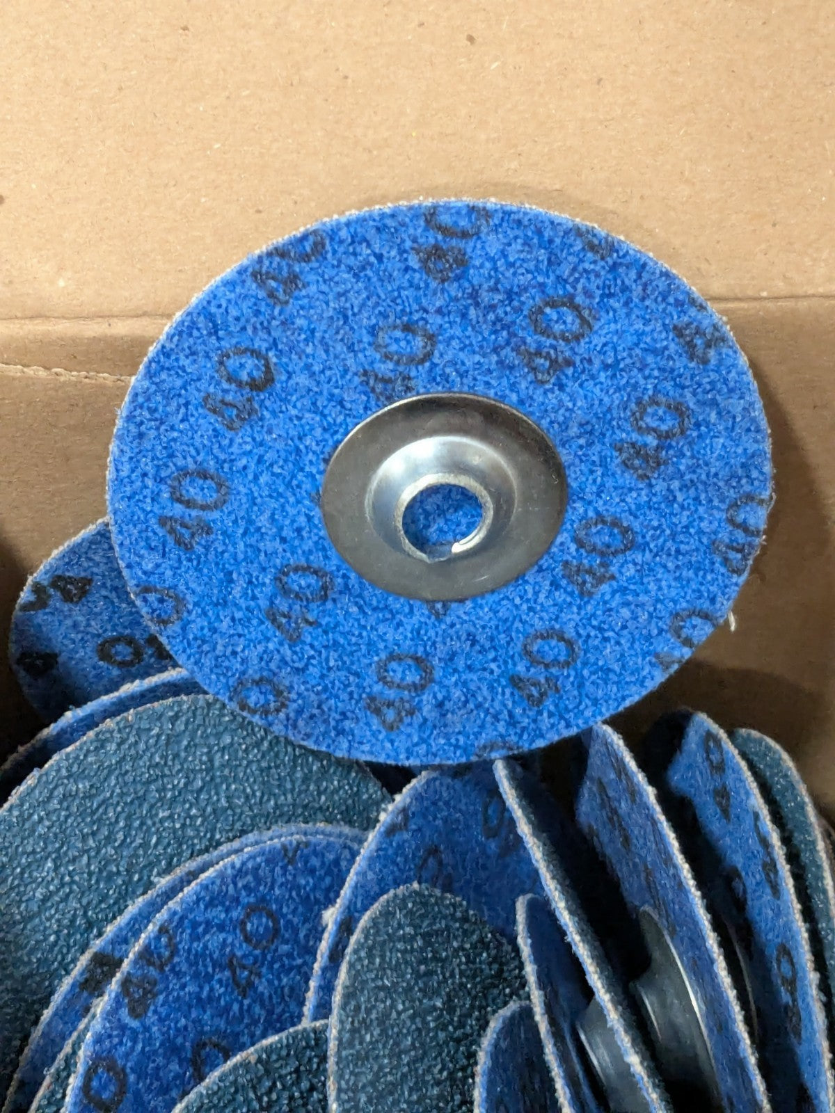 Tru-Maxx Quick-Change Disc: Type S, 3" Dia, 36 Grit Qty 10 69957323850