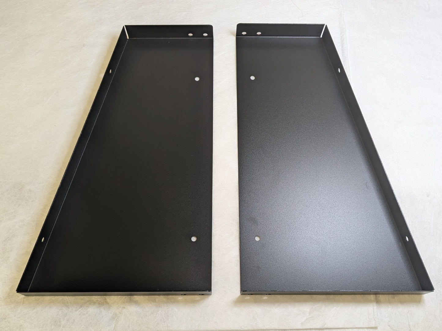 Huot Angled Storage Rack for 50 Taper CNC Tools 18 Holes 27" x 20" x 11" 14850