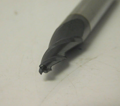 Promax Carbide Square End Mill 1/8" Diam x 3/8" SD x 3-1/2" OAL 3