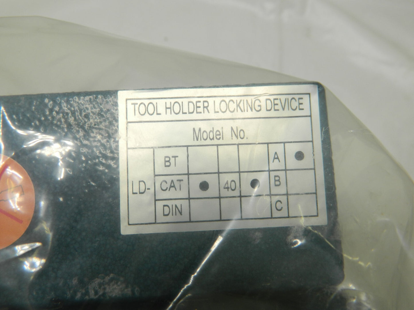 Universal CNC Tool Holder Locking Device Type A CAT40