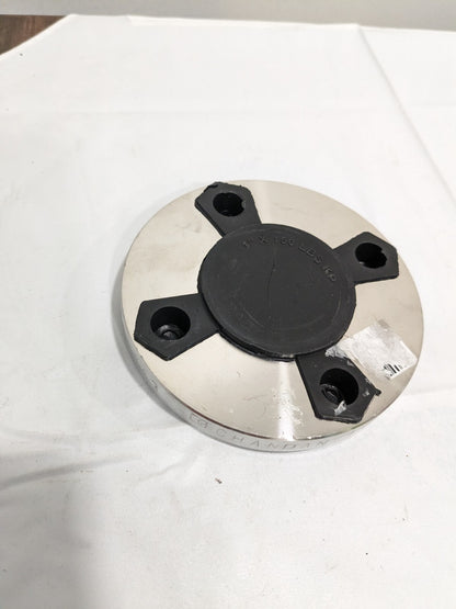 MERIT BRASS 1" Pipe, 4-1/4" OD, Stainless Steel, Threaded Pipe Flange