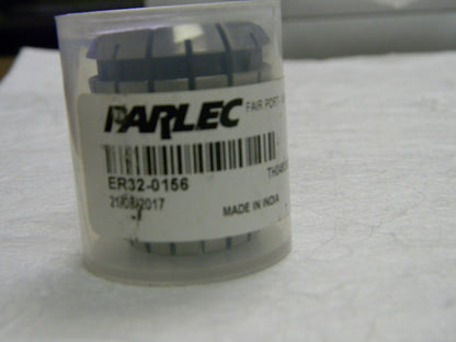Parlec ER Collet 5/32" 0.117 to 0.156" Collect Capacity  ER32-0156