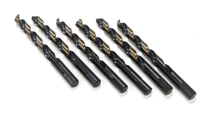 CLE-LINE  Jobber Length Drill Bit 1/2" (0.5000") 135 deg HSS  6 PACK