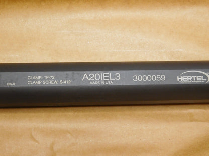 Hertel Indexable Grooving Toolholder LH 1-1/4" SD A20IEL3 3000059