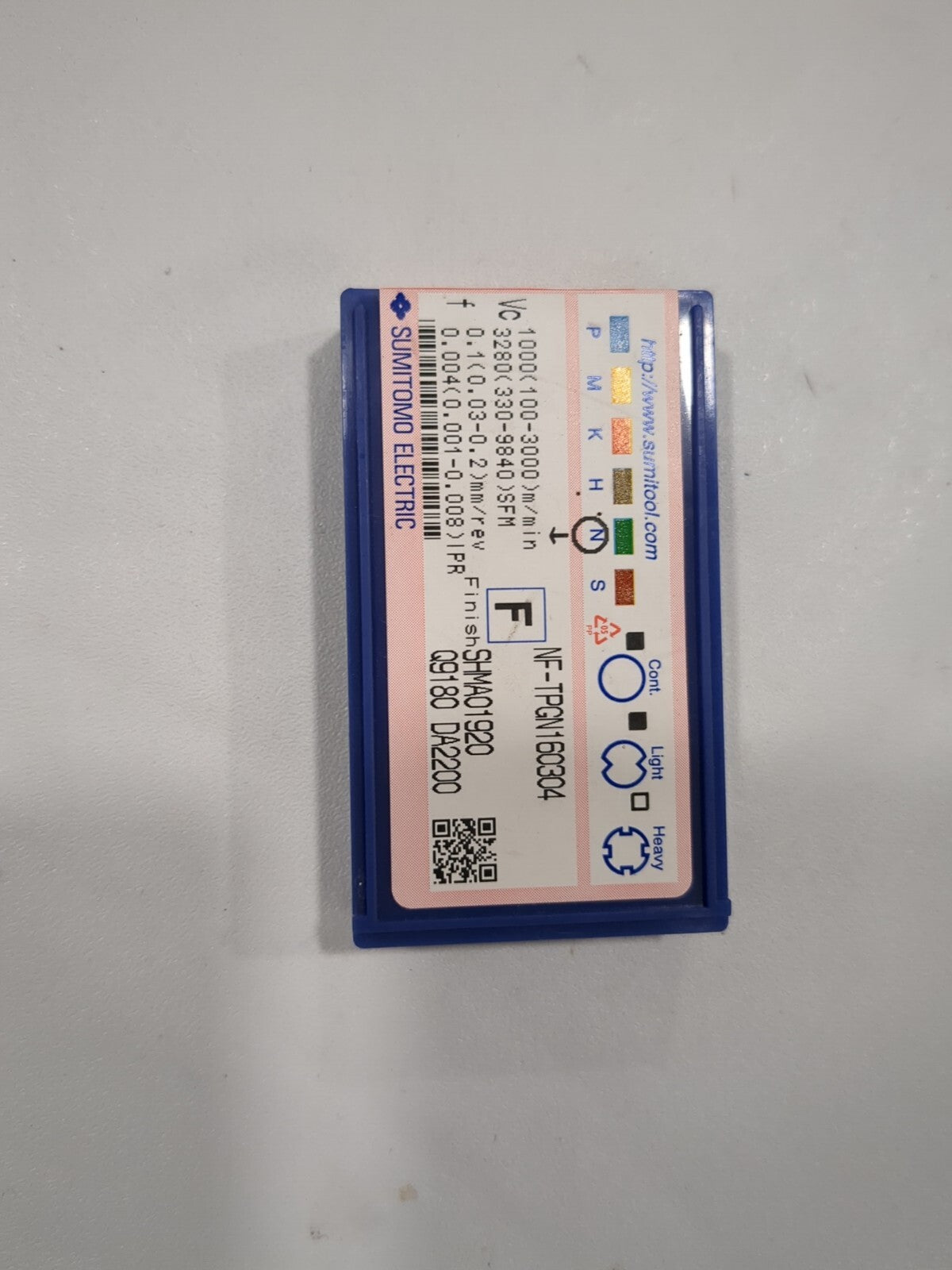 SUMITOMO NFTPG321DA2200 Polycrystalline Diamond Turning Insert 16CDBAS