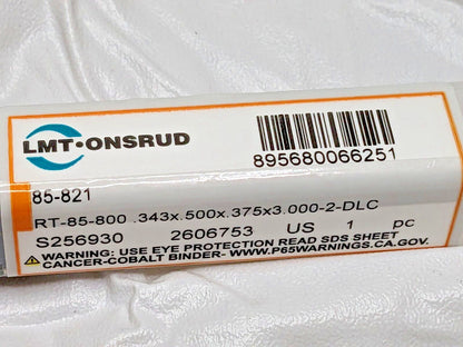 LMT-Onsrud Carbide Drill 0.344"D X 0.375"Shank X 0.500"LOC X 3&qu