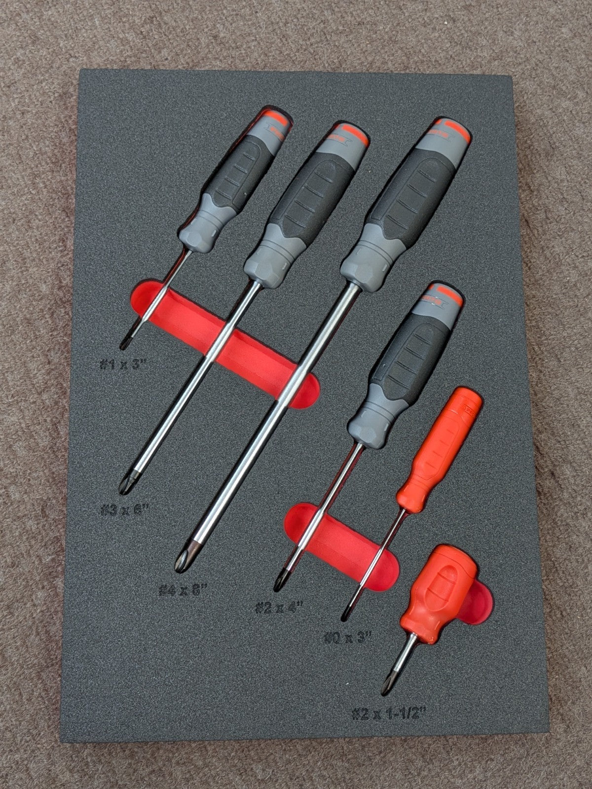 Proto 230 PC. Mixed Hand Tool Set w/ Foam Inserts SAE / Metric 3/8", 1/2" Drive
