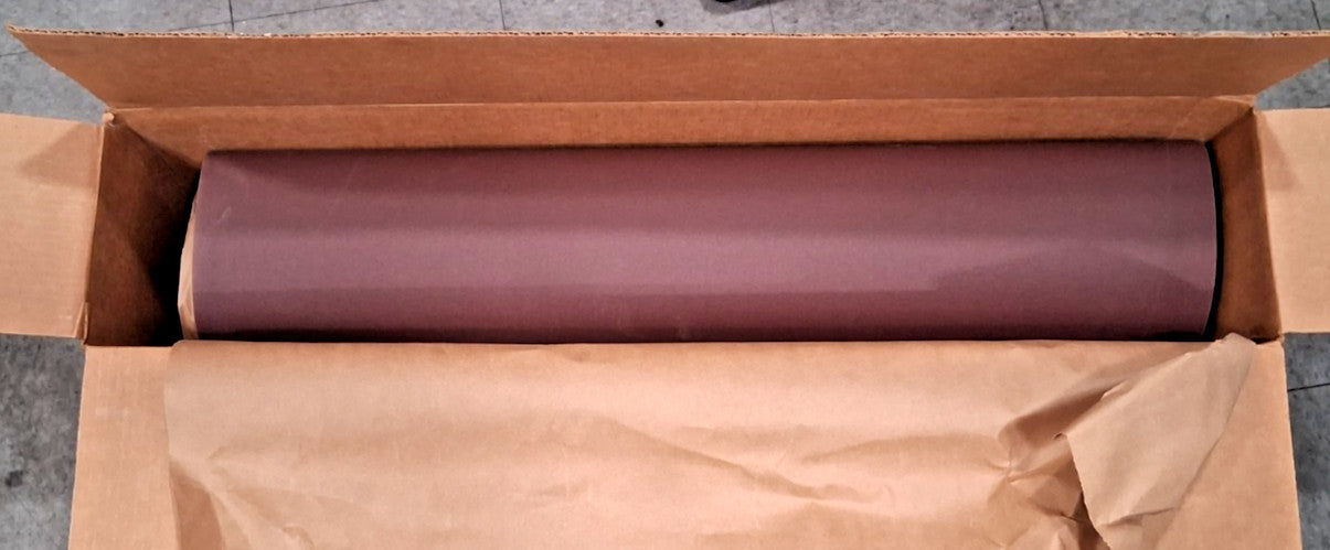 3M Aluminum Oxide Abrasive Belt 37" Wide 75" OAL 220 Grit 7010326391