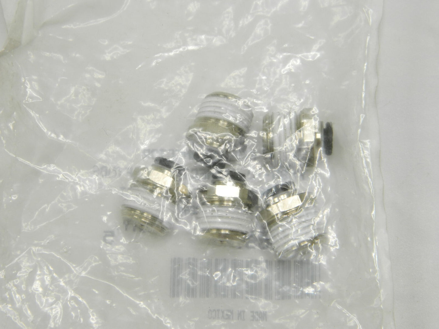 PARKER Push-To-Connect Tube to Male BSPT Tube Fitting 1/4" Thread Qty 5 KP23897