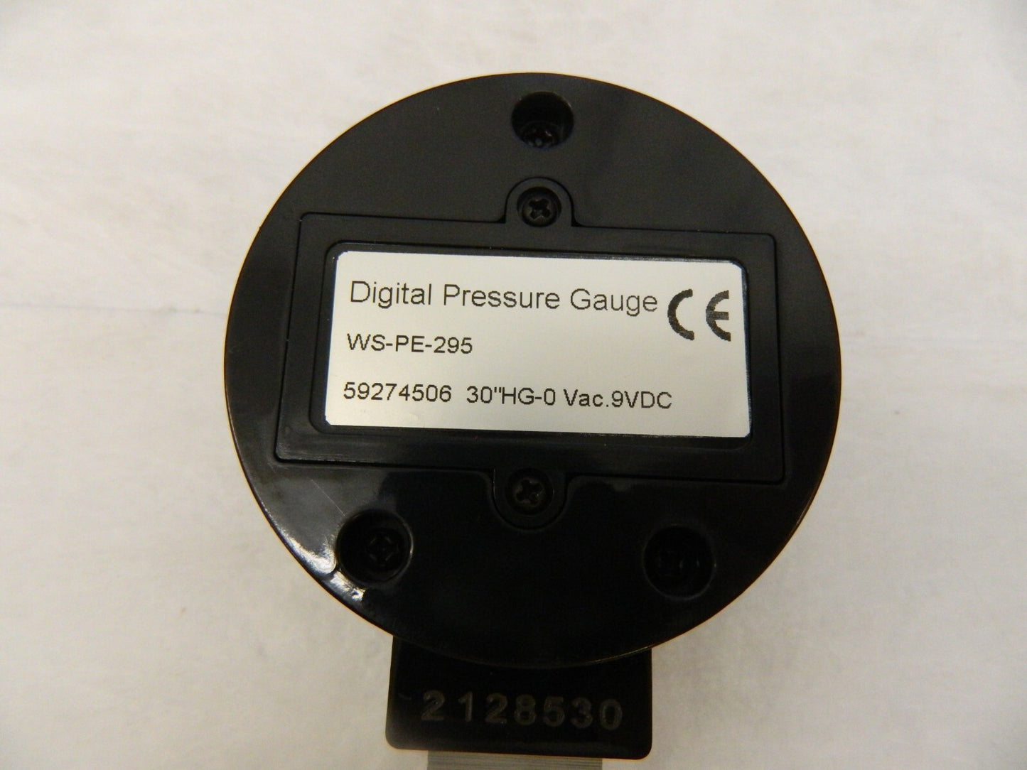 WorkSmart Pressure Gauge: 2 –1/2 " Dial, 1/4 " Thread, NPT, Lower Mount 59274506