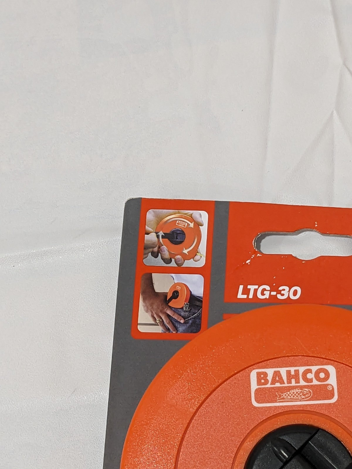 BAHCO METRIC LONG MEASURING TAPE WITH STEEL BLADE 30 M LTG-30