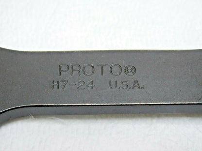 Proto 3/4" Open End Torque Wrench Interchangeable Head 1500 In-Lbs Max JH7-