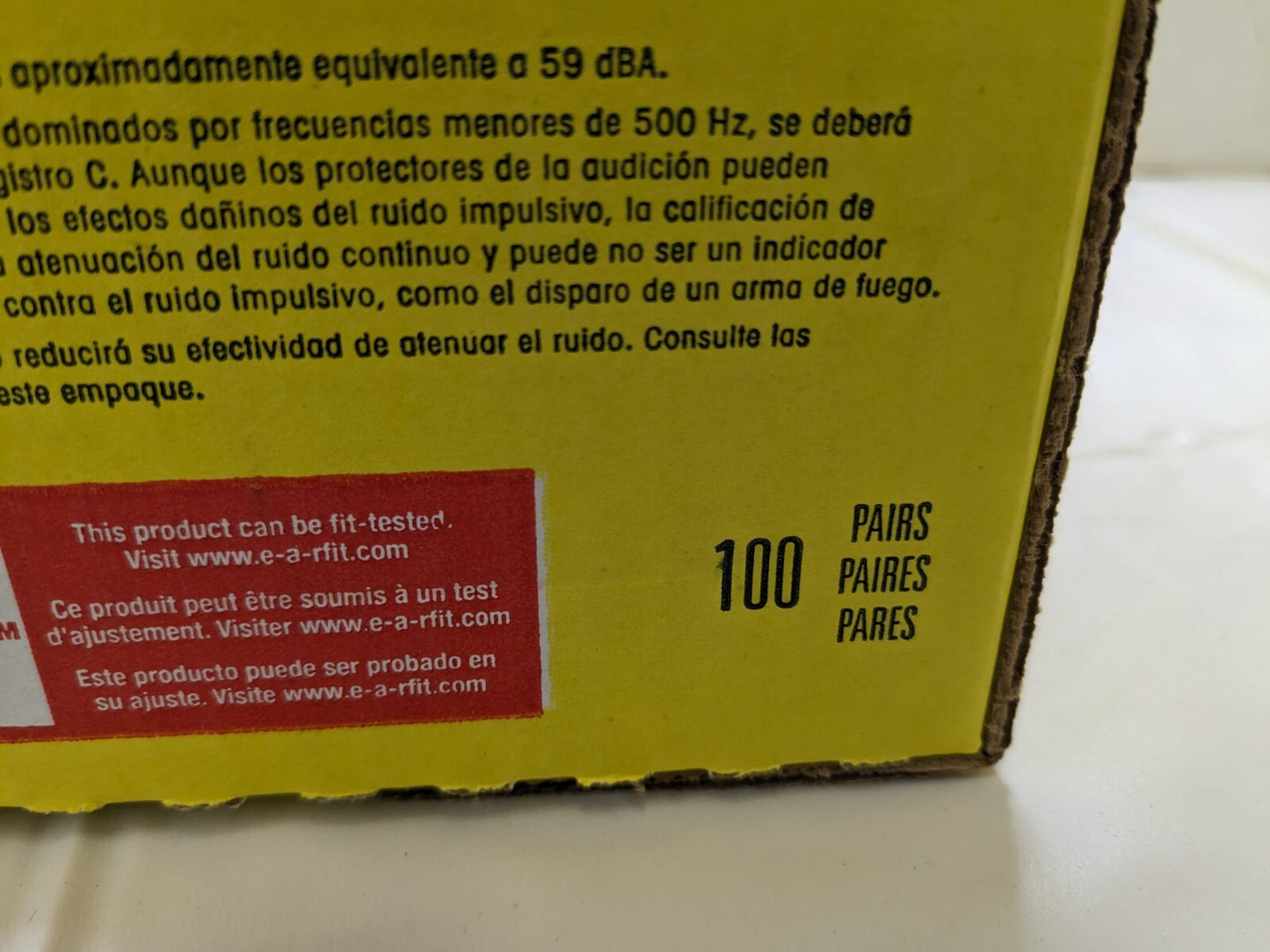 3M Earplugs: qty 300prs 33 dB, Foam, Bell, No Roll, Corded 7000127212