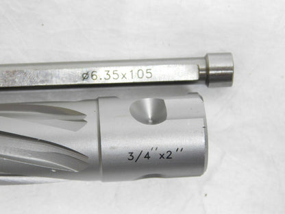 Cleveland Steel Tool Carbide-Tipped Annular Cutter 3/4" Diam x 2" Deep CT750L