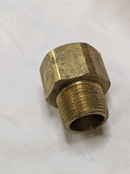 PARKER Industrial Pipe Adapter: 3/4" Female & Male Thread Qty 7 222P-12-12