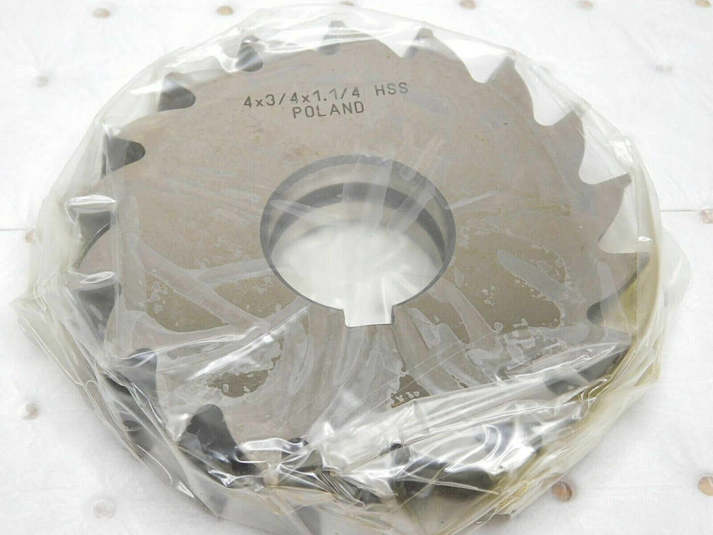 Dolfamex Light Duty Plain Milling Cutter HSS 4" x 3/4" x 1-1/4" 18T 5-730-295