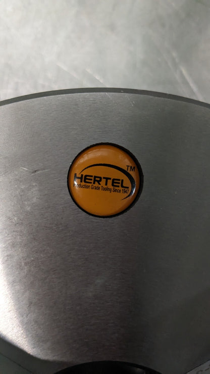 HERTEL Manual Lathe Chuck 8 Dia 3 Jaws Self-Centering Solid Jaws 2,500 Max RPM