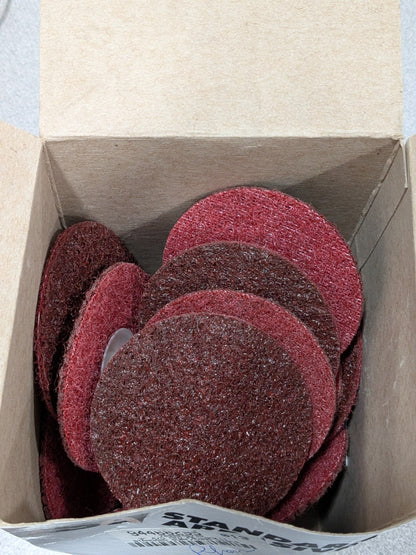 SA Quick-Change Disc Type R, 3″ Dia, Aluminum Oxide, Non-Woven Qty 19 7000046739