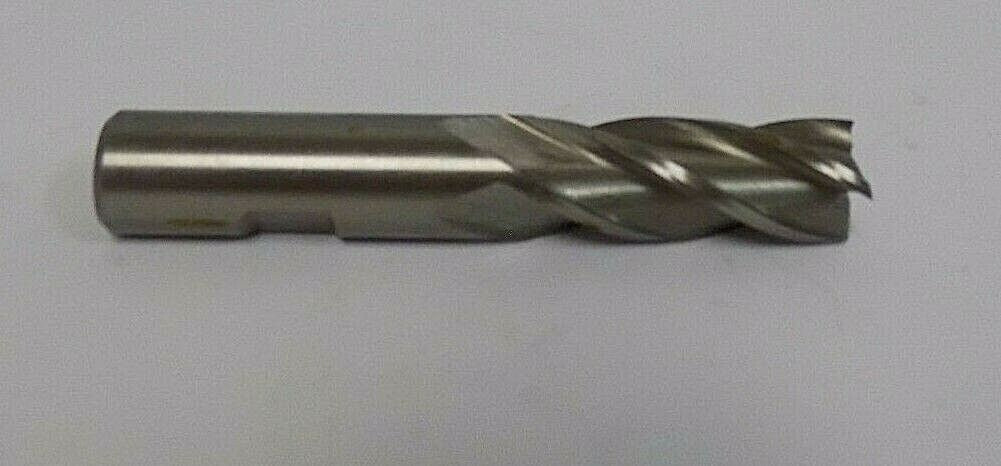 Interstate Single End Mill 5/8" x 1-5/8 x 3-3/4" 4FL HSS Uncoated Qty.3 7203055