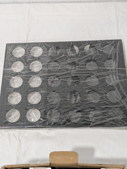 5C Collet Set With Tray: 18 Pc, 1/16 to 1-1/8" Capacity 230-8018