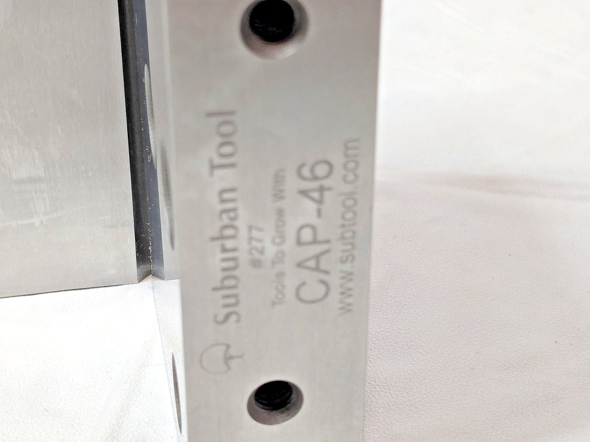 Suburban Tool Steel Precision-Ground Angle Plate 6" X 4" x 4" x 1