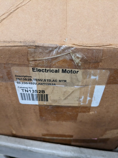 US Motors Emerson 1/3HP General Purposes TENV Motor 230/460V 3PH TN13S2B