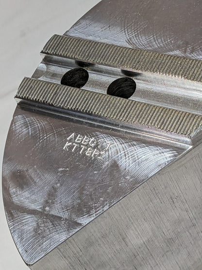 Abbott Soft Lathe Chuck Jaw: Serrated 8" OAW, 4" OAH Qty 1 KTT8P1