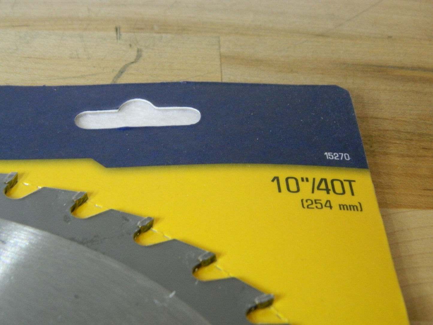Irwin Wet &amp; Dry Cut Saw Blade 10" Dia 5/8" Arbor Hole Dia 40T Qty