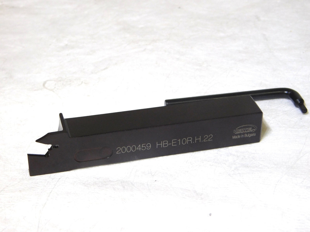 Hertel Indexible Cutoff Toolholder 5/8 Shank Dia 1.18 Max DOC 4 OAL 2000459