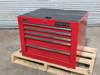 Proto Single Bank Top Chest Tool Box 5 Drawer JSTV2720CS05RD Parts / Repair
