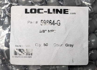 LOC-LINE 3/8" Hose ID Male to Female Coolant Hose Connector 59864-G **50 piece**