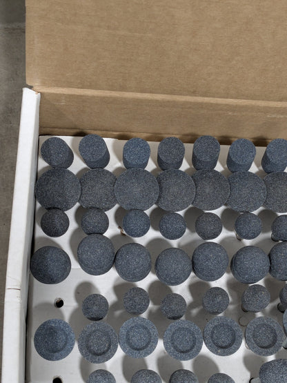 Grier 98 Pc AO Vitrified Mounted Stone Abrasive Point Set KIT-1/4-BLUE100