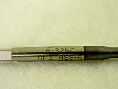 Widia GTD Spiral Point Tap #8-32 UNC 3FL H3 TiCN Vanadium HSS QTY 2 85407